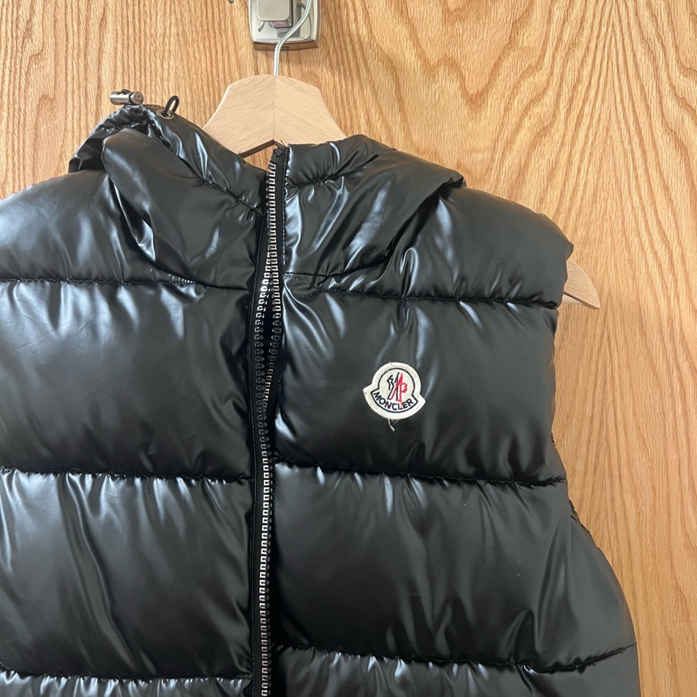 Black Moncler Bormes down vest